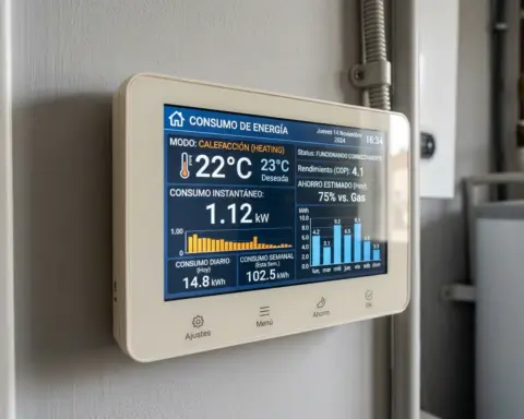 Consumo de una bomba de calor