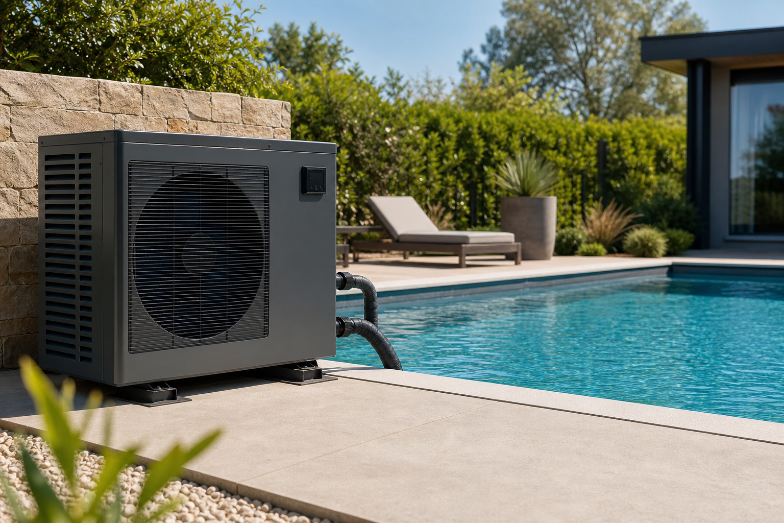 Bomba de calor para piscina: funcionamiento, tiempos y elección