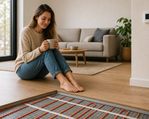 Suelo radiante eléctrico: funcionamiento, consumo y precios